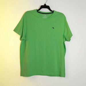 Tommy Bahama Mens XL Green Short Sleeve Marlin Logo T-Shirt TB61925T